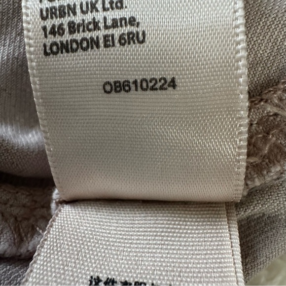 We The Free People Women's Khaki Just Float On Flare Pants Jeans Size 30 X 33 - Picture 12 of 13